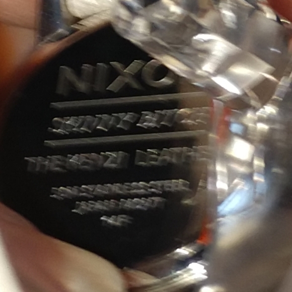 NWT NIXON Kenzie Leather Watch "Skinny Bitch" - Picture 8 of 8